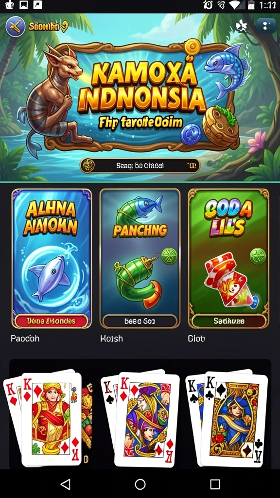 koko5000 - Screenshot menunjukkan tampilan awal permainan yang menarik.