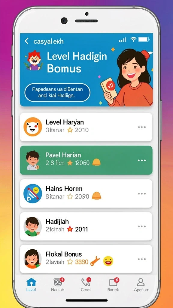 nagawin - Tangkapan layar menunjukkan antarmuka utama permainan NAGAWIN.