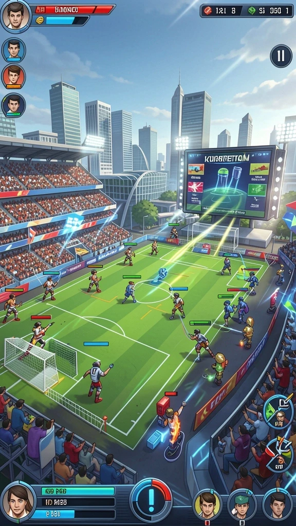 titan777 - Screenshot aktivitas multiplayer yang penuh tantangan.
